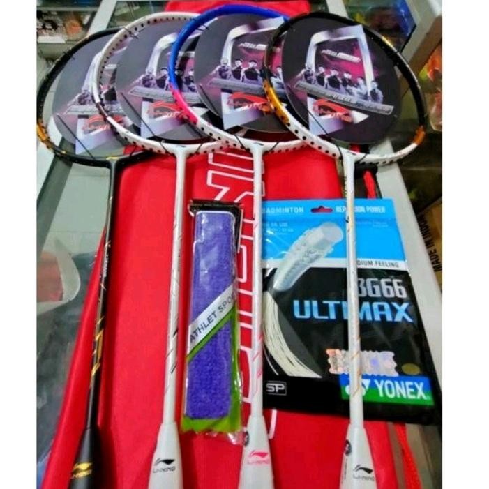 PREMIUM RAKET BADMINTON LINING TECTONIC 7 COMBAT 32 LBS Bulutangkis
