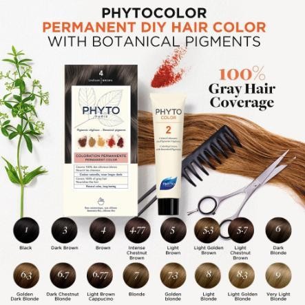 Phyto Phytocolor AmmoniaFree and Permanent Botanical Hair Color