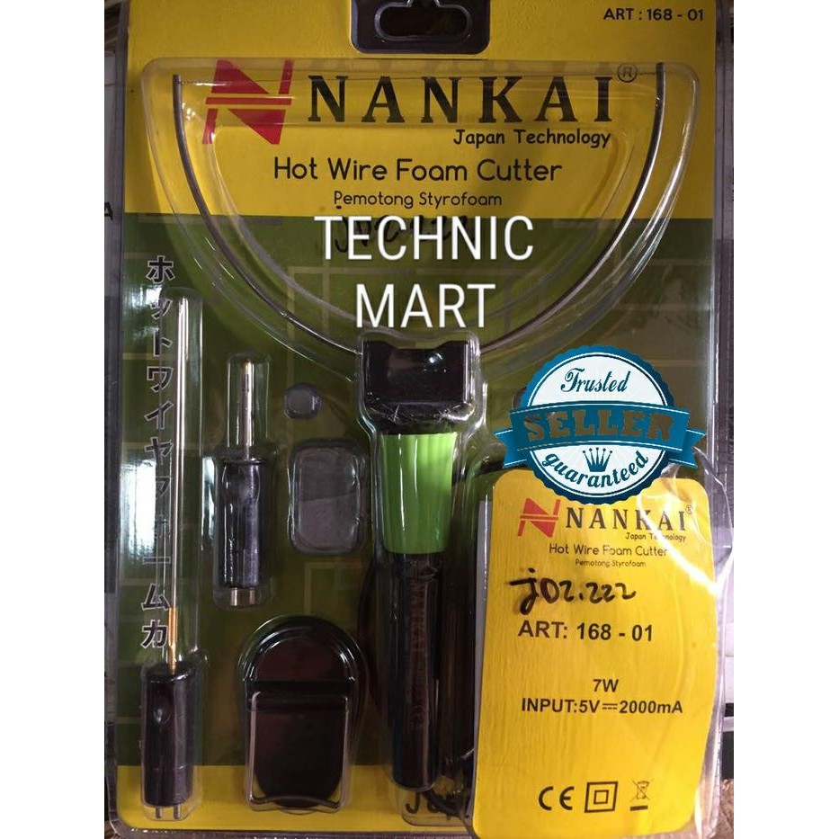 

Alat Pemotong Styrofoam / Gabus 3 In 1 Merek Nankai