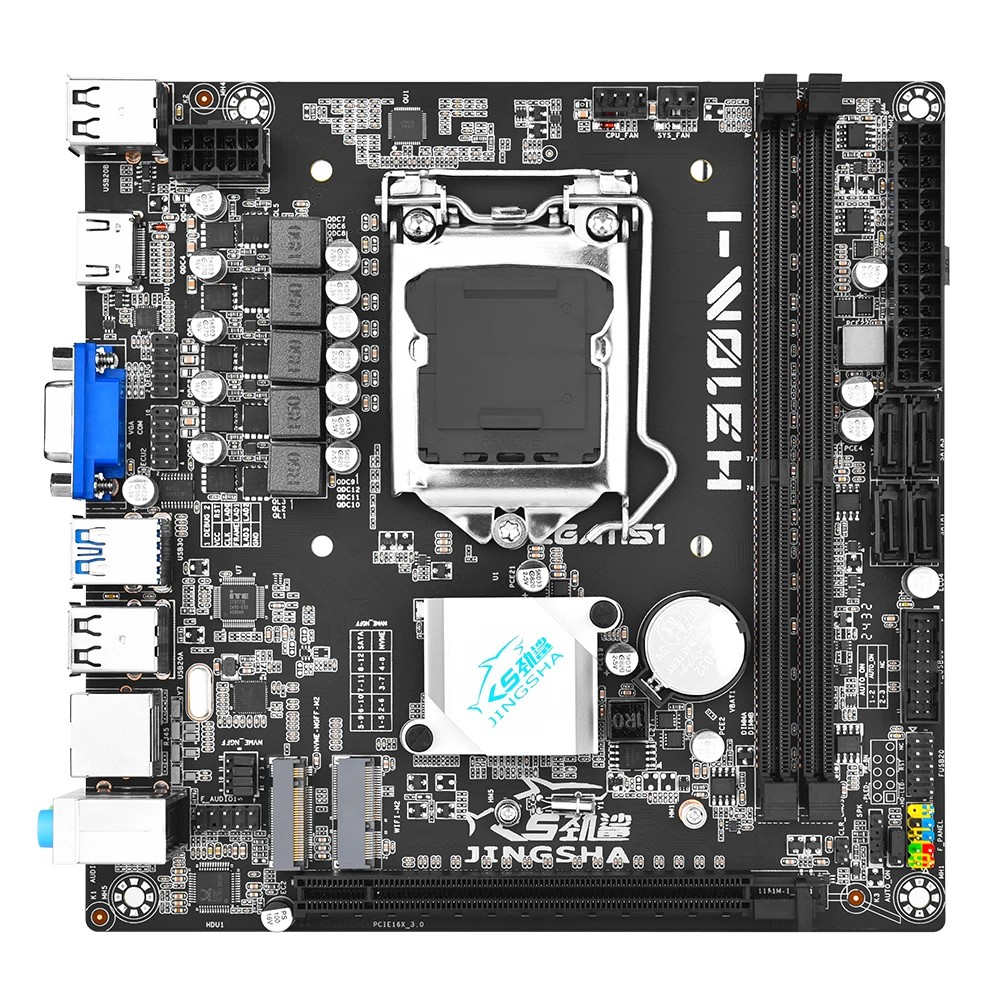 JINGSHA H310 mini itx motherboard LGA 1151 NVME WIFI M.2 DDR4 placa mae itx pc gaming support intel 