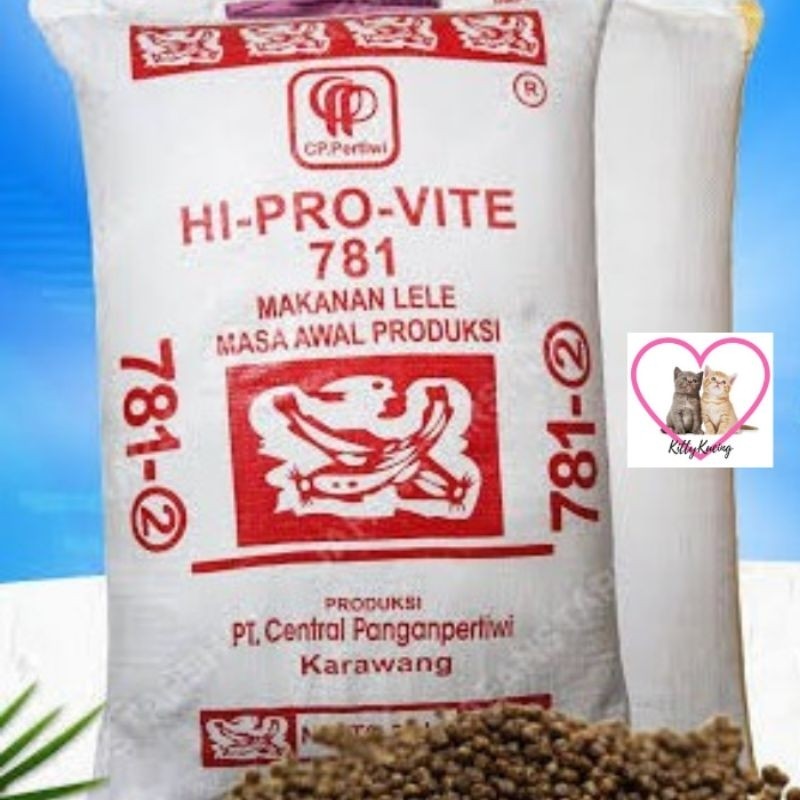781-2 Makanan Ikan Lele Hi-Pro-Vite 30Kg