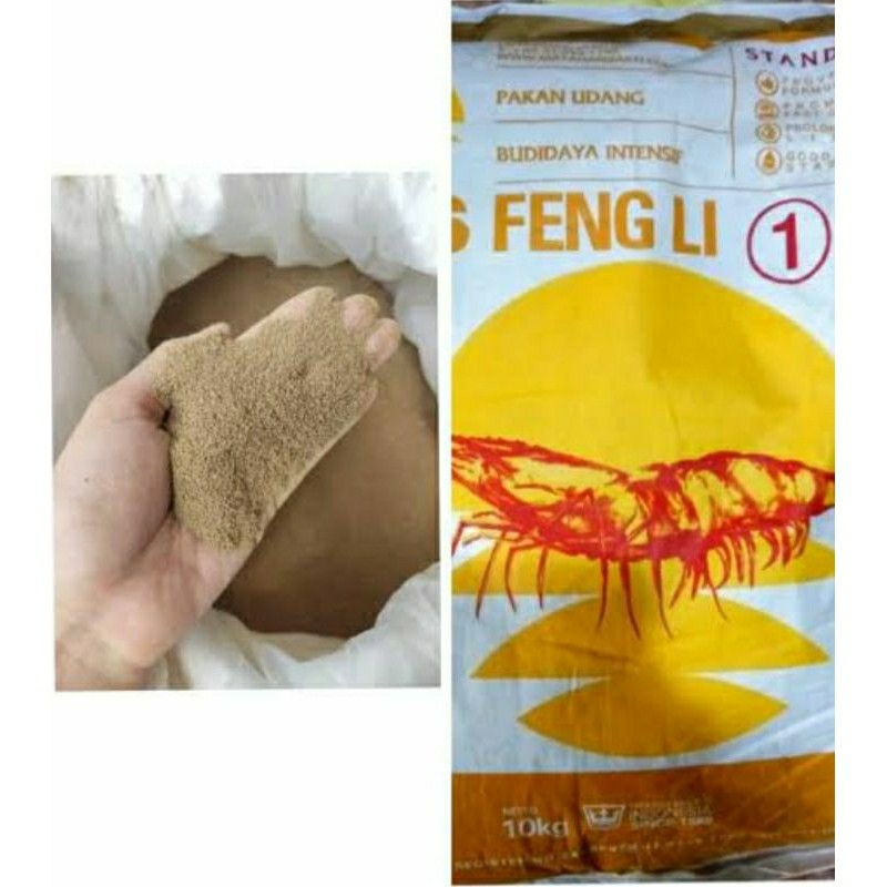 feng li 1 fengli 1 pelet burayak pelet anak ikan pelet anak udang pelet tenggelam pakan larva pelet