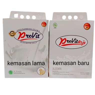 

Susu Kambing Etawa Provit Plus Royal Jelly Isi 25 Sachet