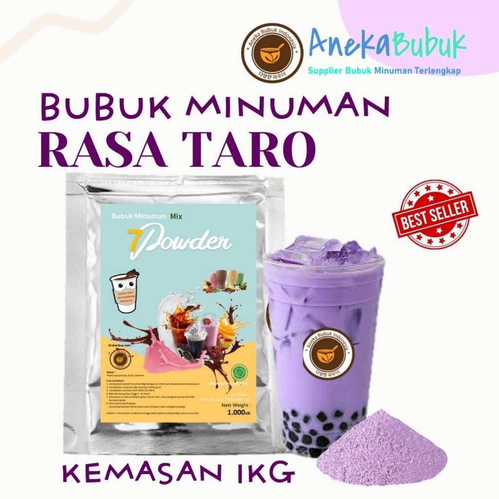 

Bubuk Minuman TARO 1Kg - Bubuk TARO - TARO Bubuk 1Kg