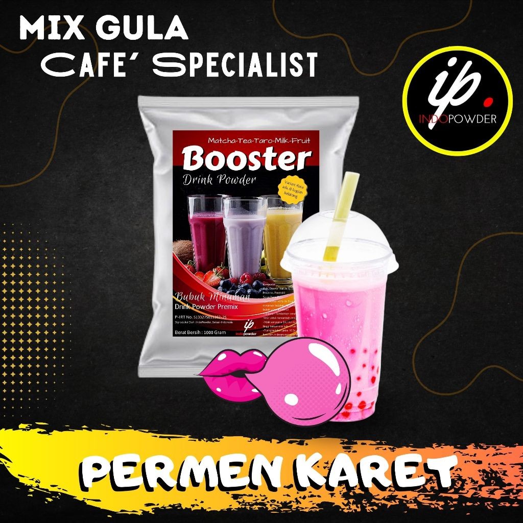 

IP Jakarta - Bubuk minuman es PERMEN KARET 1Kg untuk Cafe, Waralaba, Resto dan Usaha Minuman