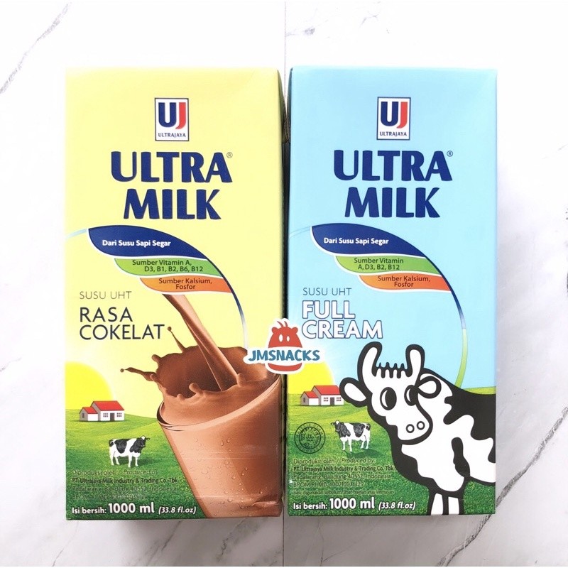 

[PROMO!!] Ultra Milk 1000ml / 1L / 1 Liter - Susu Ultramilk Diskon