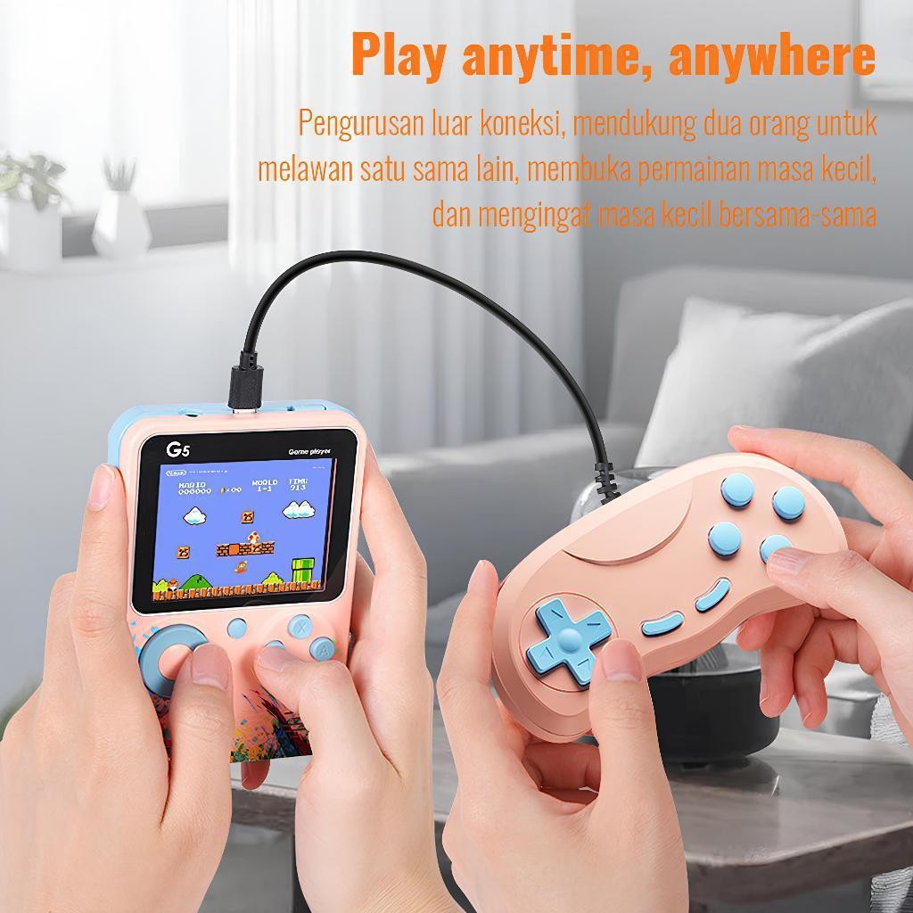 Bluesea G5 handheld game console Portable Game Player Built-in 500 Games Gameboy Console