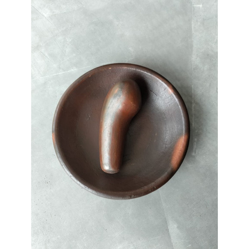 Tahan Lama Cobek Tanah Liat Cobek Ulekan Cobek Natural Cobek Gerabah Cobek Bakar Tanh Liat Cobek