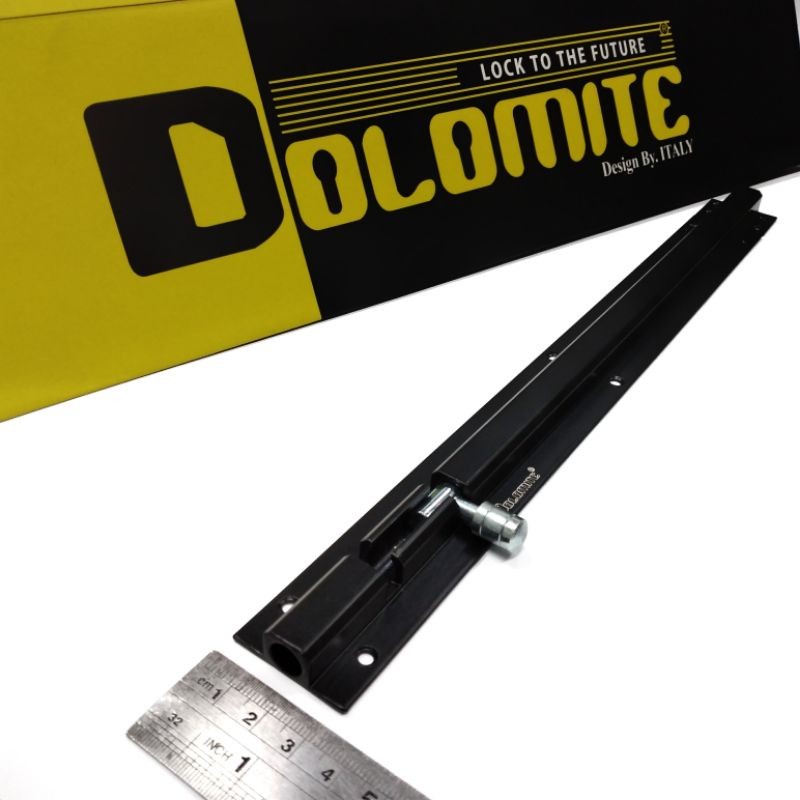 grendel slot dolomite 12inch warna hitam GR 1265