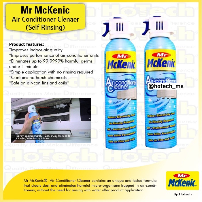 Mr McKenic MC-AC1926-ALF Air Conditioner Chemical Cuci AC 374G