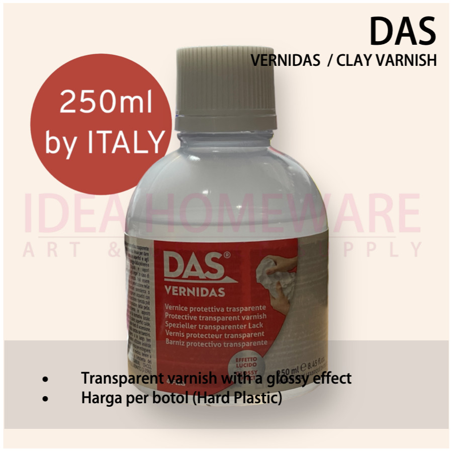 

Meriyah Storee - Vernis Untuk Das Modelling Clay - Das Vernidas Transparan Glossy 250 ml 512500 -