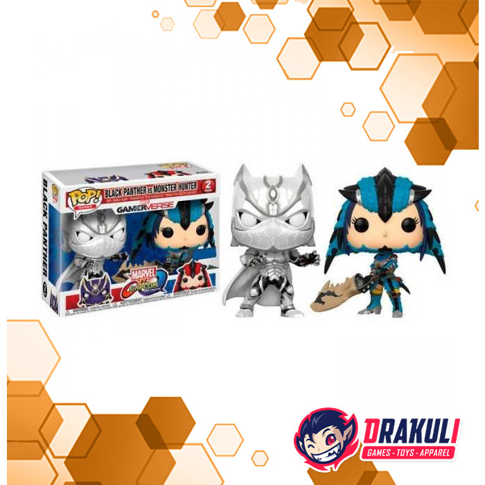 Toys Funko Pop Vs. Capcom - B Panther & Hunter (2P Ver.)