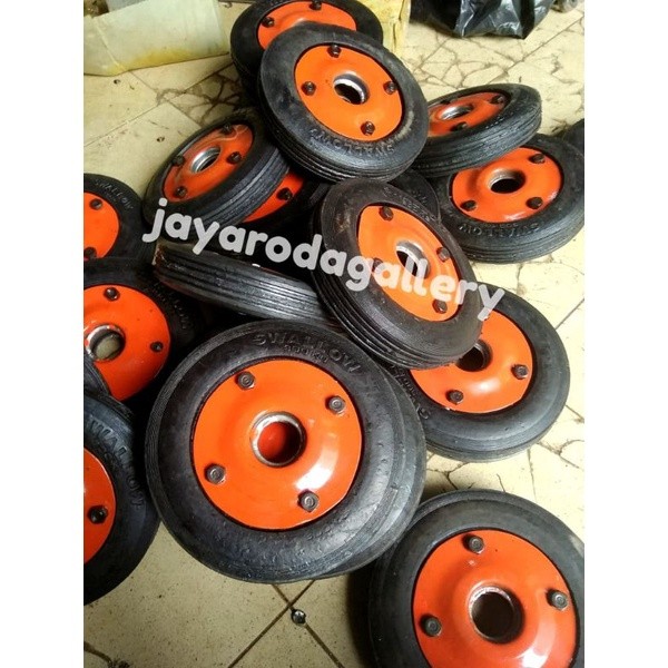 roda ban gletrek ukuran 7 inch