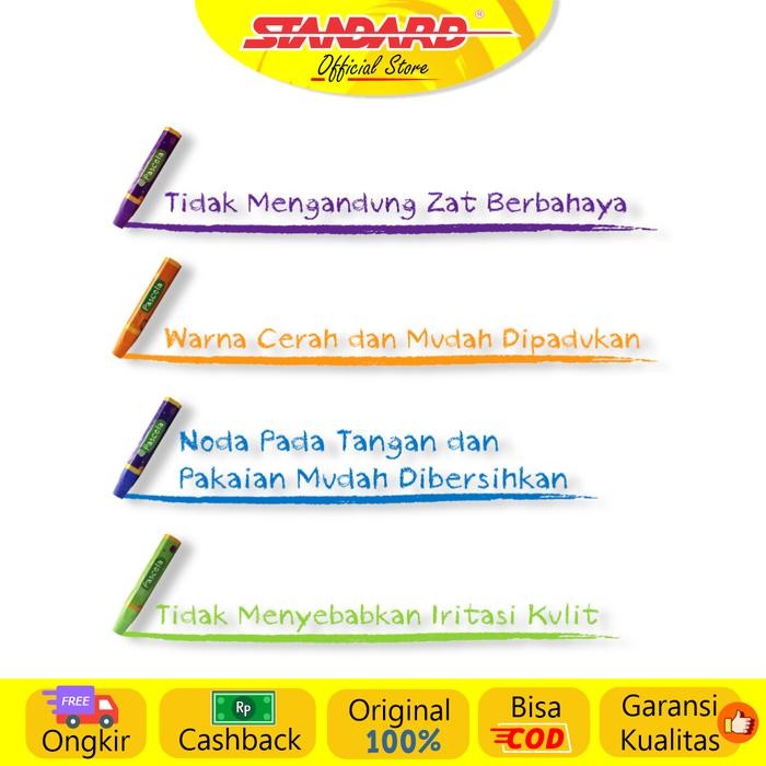 

Art - Standard - Pascola Oil Pastel 60 / Set ( Crayon / Pewarna / Coloring )