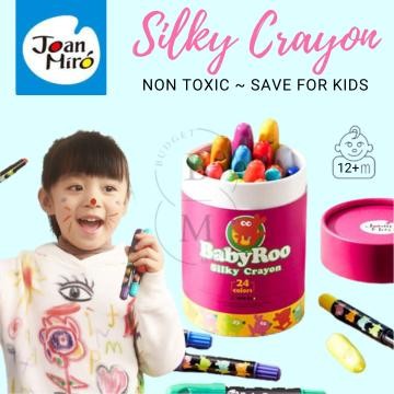 

Art - Silky Crayon Joan Miro Baby Roo / Face Washable Painting Color Set