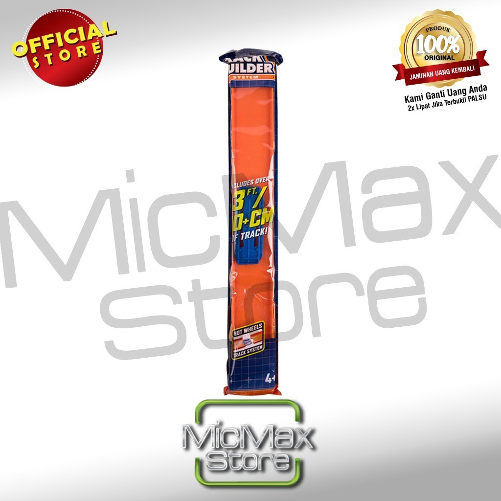 Hot Wheels HotWheels Track Builder Straight Track Pack Connector