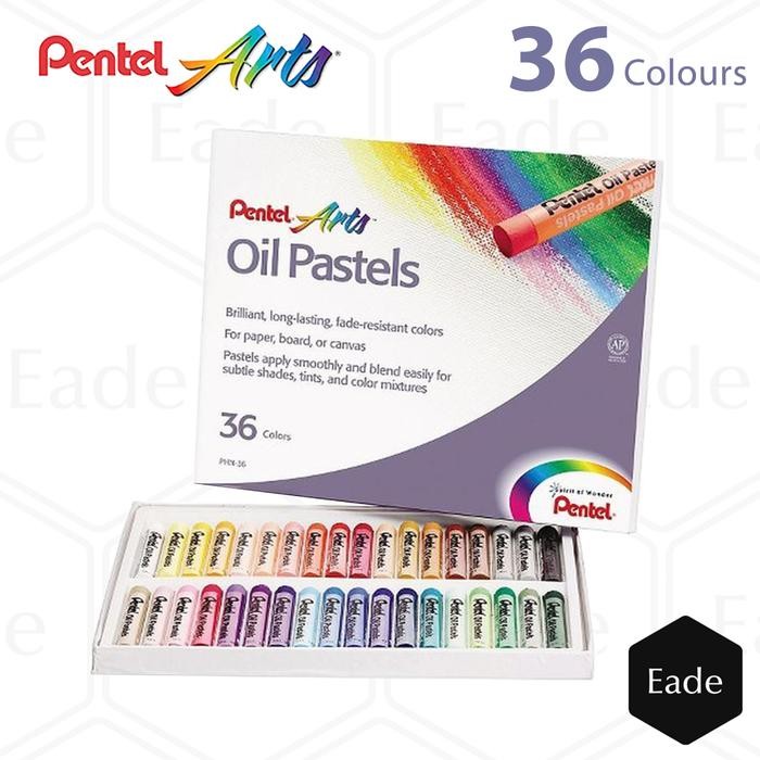 

Art - Crayon Pentel Arts Oil Pastels 36 Warna / Colour / Color
