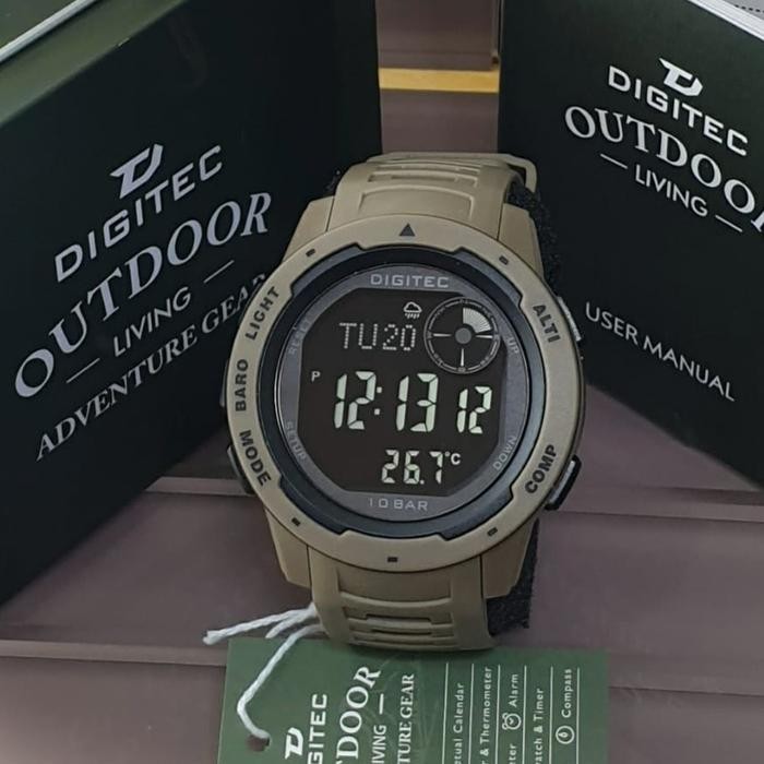 Jam Tangan Pria Digitec Outdoor Ds8100 Ds 8100 Dg 8100 Original