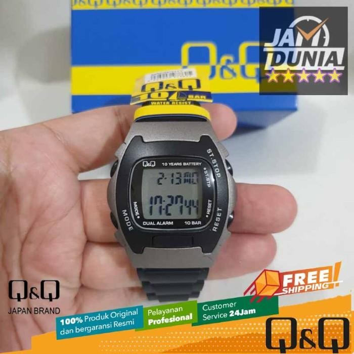 Jam Tangan Qq Pria Original Q&Q Mac5 P11Y Jam Qnq Mac5P11Y Ng Rs