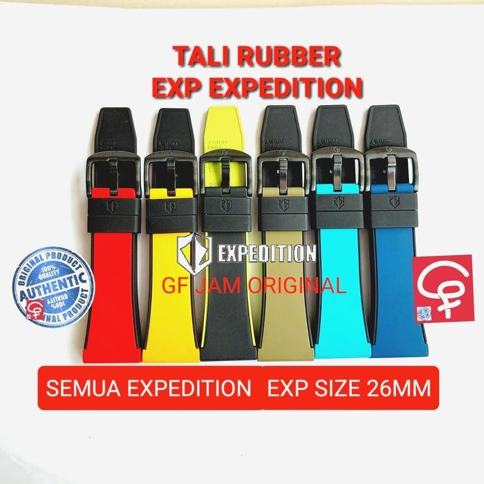 Tali Karet Rubber 26Mm Expedition Exp Original E6800 E6811 Two Color