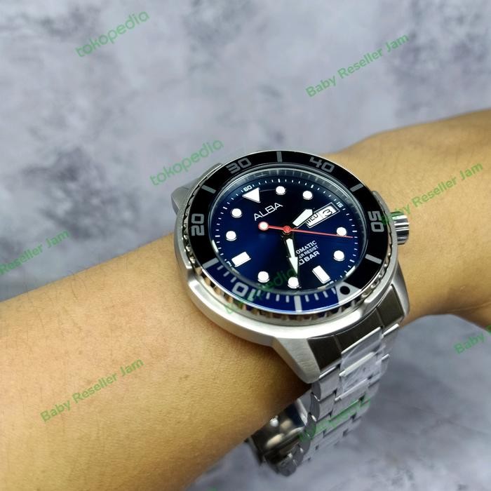 Jam Tangan Alba Men Automatic Al4245 Al4245X1 Original