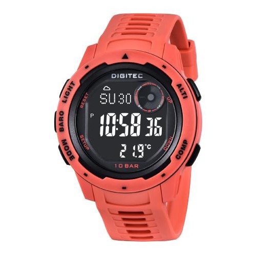 Jam Tangan Digitec Ds 8100 Original Altimeter Barometer Thermometer