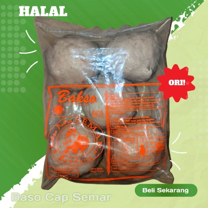 

Bakso Mercon Pedas Cap Semar Daging Sapi Pilihan
