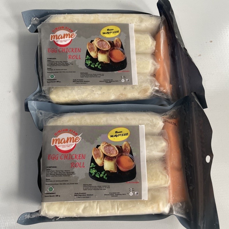 

Mame Egg Chicken Roll 380gr