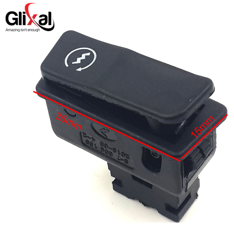 Glixal Scooter Moped Electric Start Switch Button For Gy6 49Cc 50Cc 125Cc 150Cc Chinese Moped