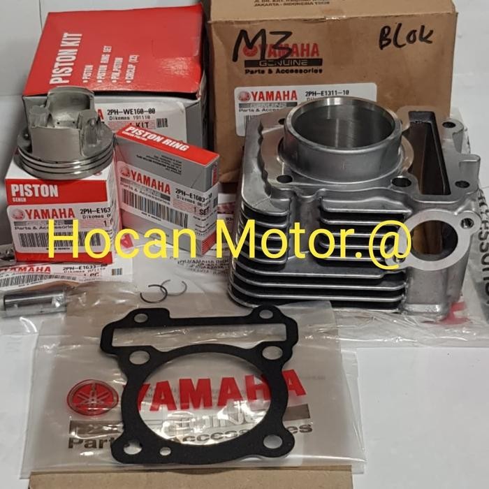 Terbatas Blok Seher Piston Kit Paking Blok Cylinder Mio M3 125 Mio Z 125 Asli
