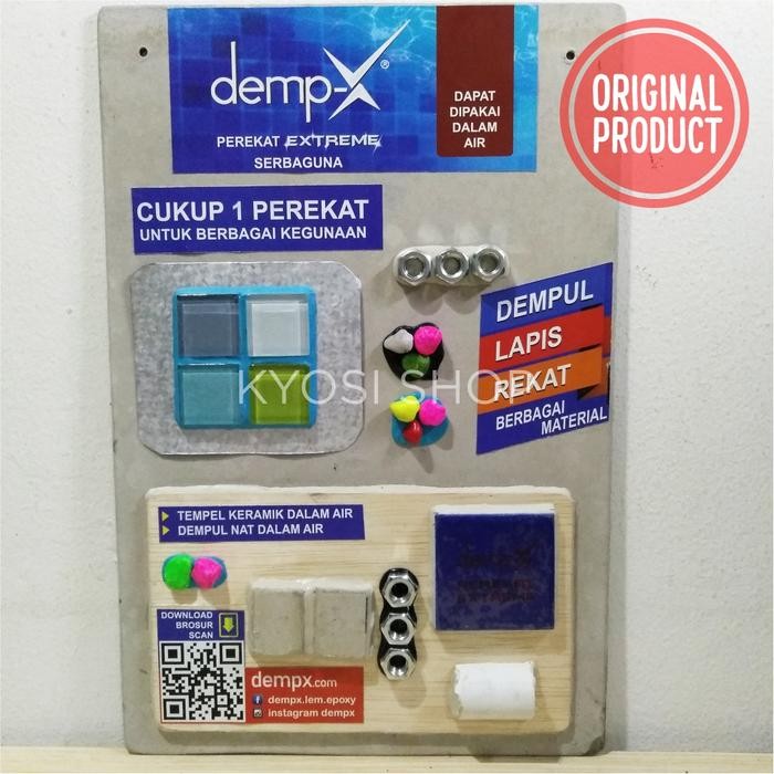 

Neosign - Lem Perekat Extreme Serbaguna Dempx 500Gr Kering Dan Basah Dalam Air