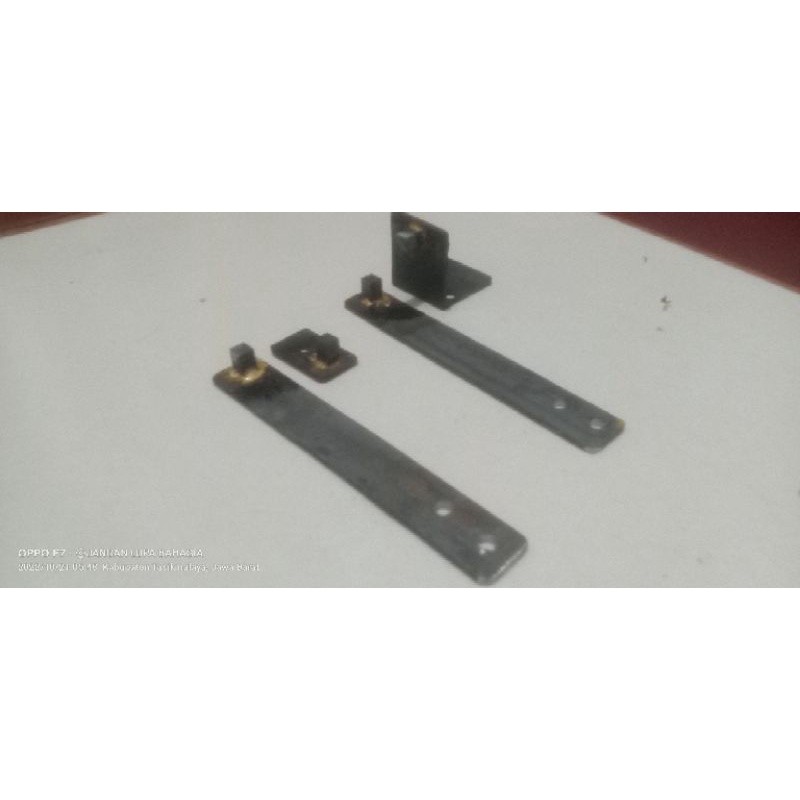 Platina Plat Tebal 2mm Panjang Tangkai 10cm Ukuran Baja Widia 5 *5*8mm
