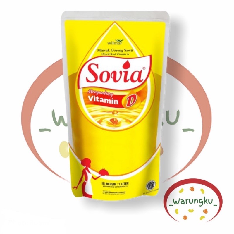 

Minyak Goreng Sovia 1 Liter Sofia Pouch