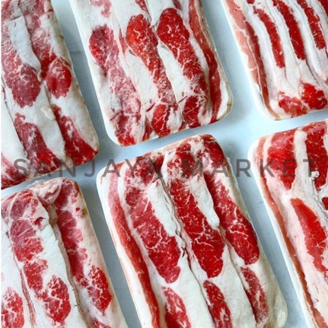 

Daging sapi slice tipis US Yakiniku impor