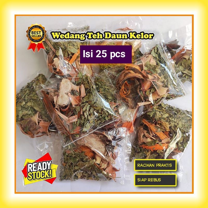 

1 PACK ISI 25 - WEDANG Kelor Jahe Secang Sereh Atasi Asam Urat Rematik Kolestrol kanker