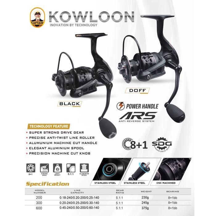 Reel Captain KOWLOON 300 Power Handle