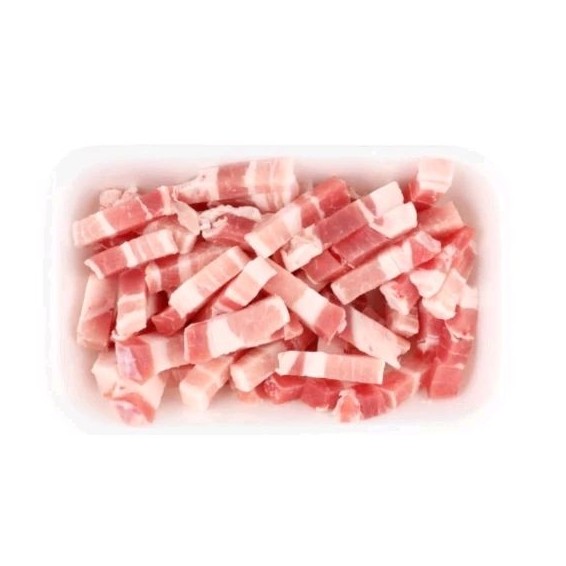 

Samcan Dadu / Daging Babi Samcan Potong Dadu / Babi Kecap - 500Gr