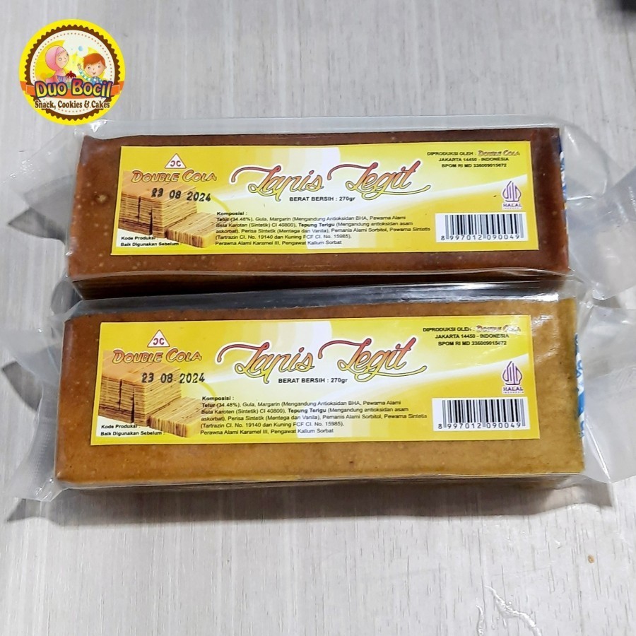 

Kue Lapis Legit / Kue Bolu Lebaran - Duo Bocil Snack
