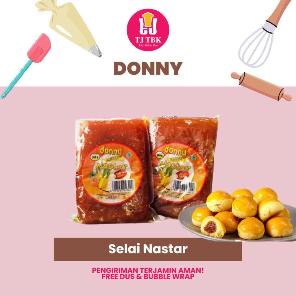 

Donny Selai Nastar Nanas 500g Isian Kue Kering Nastar Toko Bahan Kue TJ