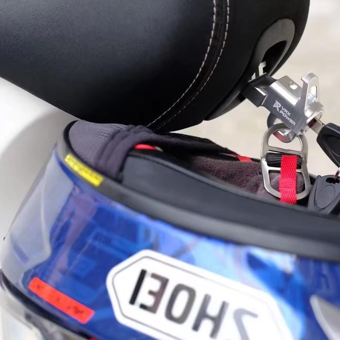 Terlaris Gantungan Jok Vespa Matic Cnc Seat Luggage Helmet Hook Sistem Kunci Untuk Semua Vespa Matic