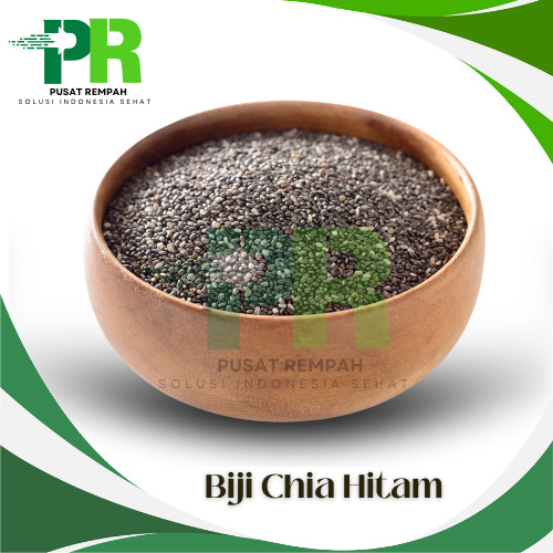 

Biji Chia Hitam Organik Black Chia Seed Premium / Sumber Kaya Nutrisi Biji Chia Mexico Pusatrempah