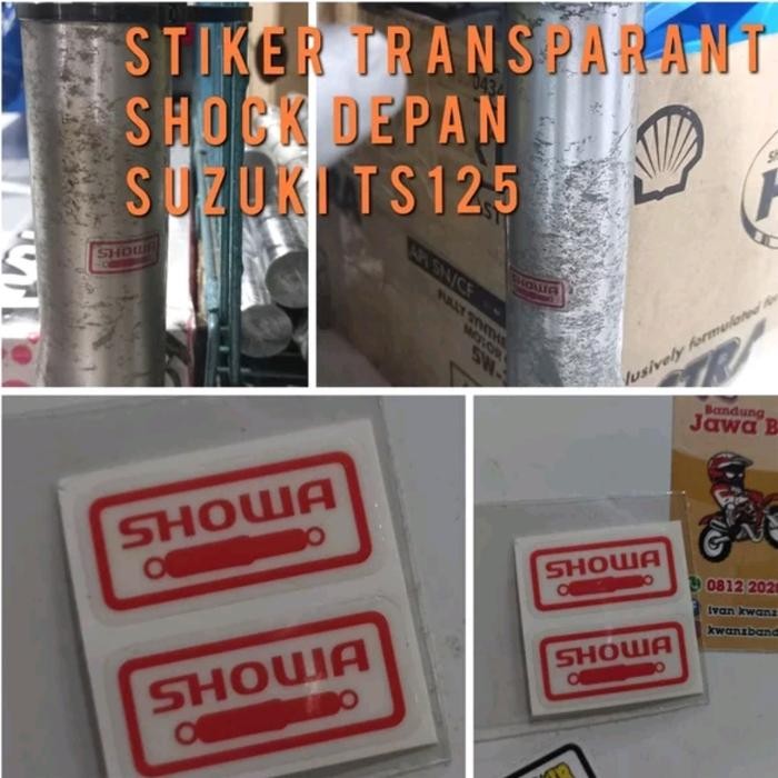 Stiker Bottom Shock Depan Ts125 Stiker Shock Depan Ts125 Stiker Halu Halu Ts125 Stiker Skok Depan Ts