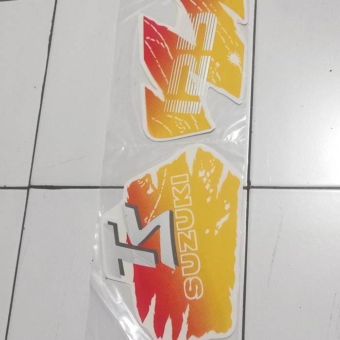 Striping 1993-1994 Er Ts125 Striping Er Orange Ts125 Striping Er Ts125 Stiker Bodi Ts125 Stiker Ts12