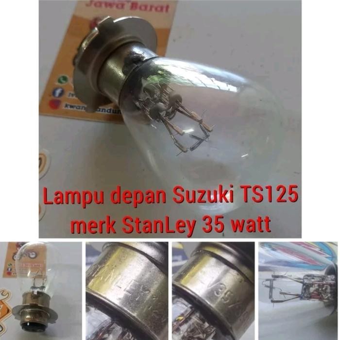 Bohlam Lampu Depan Ts125 Lampu Depan Ts125