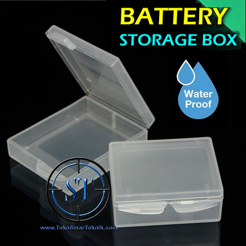 [YE] Kotak Penyimpan Baterai Kamera Action Cam Xiaomi Yi GoPro Transparan Anti Air Case Box Storage