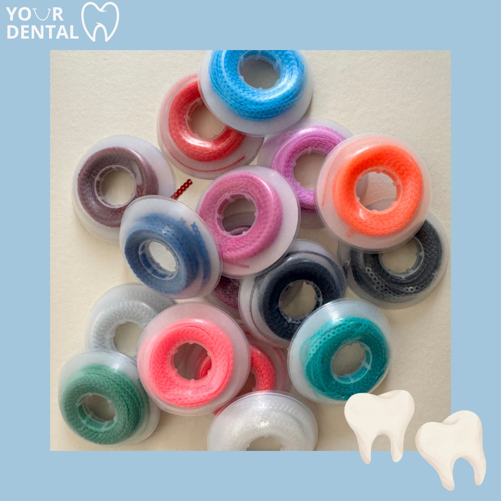 1 Roll Power Chain Continous Karet Behel Power Chain