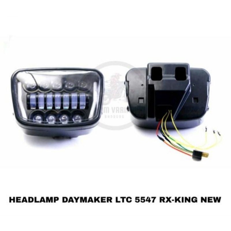 Ready Stock Headlamp Led Lamp Lampu Depan Motor Rx-King New Kualitas Terbaik Original