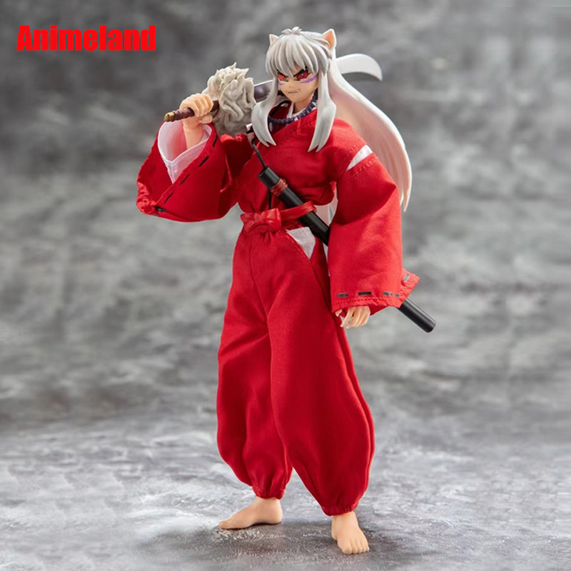 Anime-land Dasin/Mainan Hebat/GT Inuyasha 1/12 16Cm/6 Inci SHF/S.H.F Model Figur Aksi PVC Tersedia