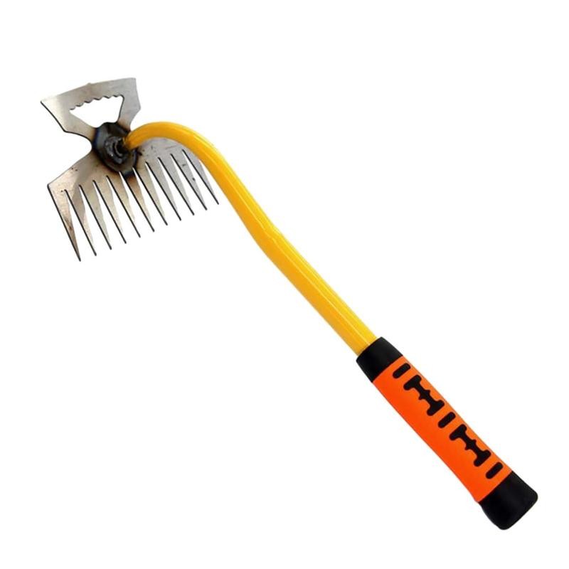 Alat Penyiangan Taman Alat Weeder Tangan Alat Penarik Gulma Penghilang Gulma Baja Tahan Karat Pencab