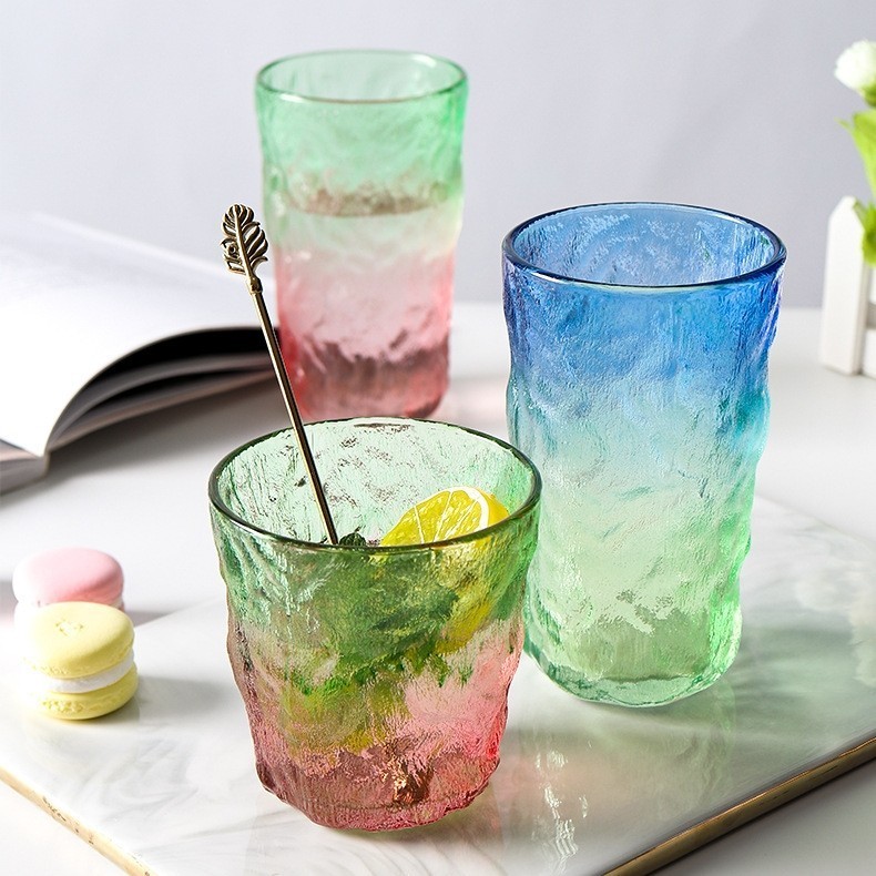

Gelas Jus Gaya Jepang Glass Water Cup Japanese Tea Cup Juice Glasses [PREMIUM]